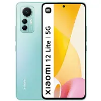 Xiaomi 12 Lite älypuhelin - 6,55" Octa Core, 8 GB RAM, 128 GB vihreänä