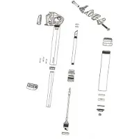 RockShox 125 Mm Reverb Axs B1 Oberrohr