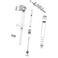 RockShox 225 Mm Reverb Axs B1 Oberrohr