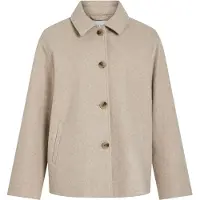 Vila Viclaudia L/S Jacket- Noos - Cream - 34