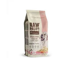 Raw Paleo Vet Expert Puppy Healthy Grain kuivaruoka lohen ja ohran pennuille, 10 kg