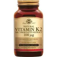 Solgar Vitamin K2 100 µg, 50 kaps.
