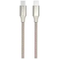 GreyLime Letitetty USB-C / USB-C Kaapeli - 2m - Beige