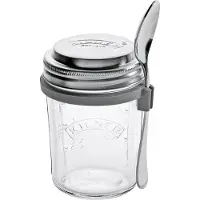 Kilner Aamiaissetti lasikulho + lusikka 0,35 L