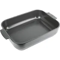 Peugeot Appolia keramiikkavuoka 40x27 cm Musta