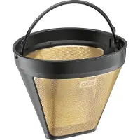 Cilio Kaffefilter Str. 4 I Guld Genanvendeligt 12,5Cm - Gold - 12.5 CM