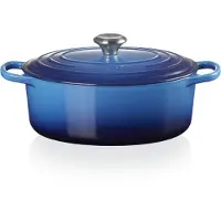 Le Creuset Signature oval casserole, 21178292202430 azure 29 cm, 4.7 L