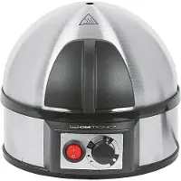 Clatronic EK 3321 munakeitin 7 muna(a) 400 W musta, ruostumaton teräs