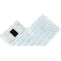 Leifheit Clean Twist M Ergo micro duo 52123 Extra mikrofiberöverdrag för platt mopp, rengör skonsamt och absorberar