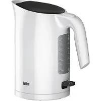 Braun PurEase WK 3100 -vedenkeitin, 1,7 l, 2200 W, valkoinen