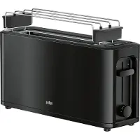 Braun HT3110 Black, 1 viipale(i)ta, Musta, Muovi, Painikkeet, Rotaatio, 1000 W, 220 - 240 V