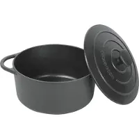 Küchenprofi - Provence Valurautapata 24 cm 4,2 L Musta