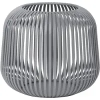 Blomus Lantern S - 17 Cm, Ø 20,5 Cm - Lito - Steel Gray - Grey - L 20.3CM