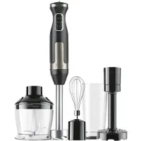 Black & Decker BLACK+DECKER ES9160080B 1500 W -sauvasekoitinsarja, musta, ruostumaton teräs