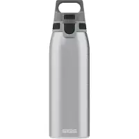 SIGG Shield One Brushed 1,0l Alumiinipullo, harjattu teräs