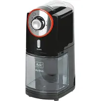 Melitta Molino 150250 -sähkökahvimylly 200 g, musta, punainen, ruostumaton teräs