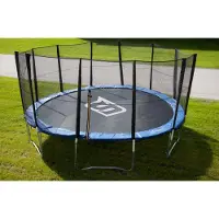 ISPORT 4,3 m trampoliinin turvaverkkosetti