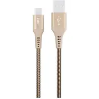 GreyLime Braided USB-A to USB-C Cable Beige 0.5 m
