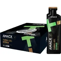 Amacx Turbo-energiageelilaatikko Sitrus 60ml 12 Yksiköt
