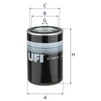 Ufi Polttoainesuodatin 24.A02.00