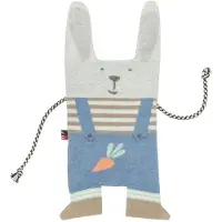David Fussenegger Juwel Tyyny 16x29 Cm Rabbit - Lasten tyynyt Puuvilla Sininen - 981824L9