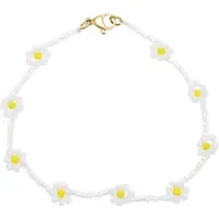 Timi Of Sweden Flower Bead Bracelet