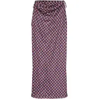 LASCANA Hame beige / laivastonsininen / karhunvatukka