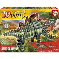 Educa 3D-Palapeli - Stegosaurus - 89 Tiilet - - OneSize - Palapelit