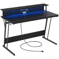 Vasagle Pelipöytä LED-näytöllä, 120 cm
