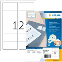 Herma 10776, Stanssausmerkintä, 8,89 cm, 4,66 cm, 12 kpl