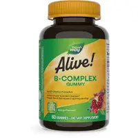Nature'S Way - Alive! B-kompleksi Vaahtokarkit (60 kpl)