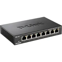 D-Link Kytkin 8-porttinen gigabit DGS108