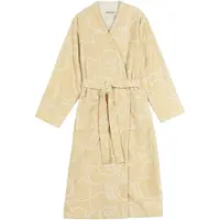 Marimekko Piirto Unikko kylpytakki beige M