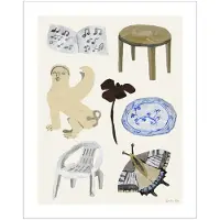 Åry Home - Cervera x Emilia Ilke Juliste 40x50 cm Beige