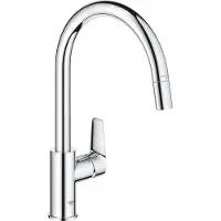 GROHE BauEdge Keittiöhana - C-suihku ulosvedettävä 8.0l kromi