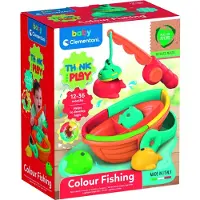 Clementoni AS Baby Clementoni: Think and Play - Colour Fishing Set (Recycled Plastic) (1000-17513)