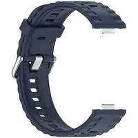 CaseOnline RIB kellon ranneke Huawei Watch Fit 4 Pro - Midnight blue