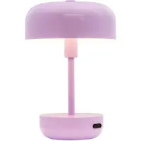 Dyberg Larsen Haipot Genopladelig Bordlampe Lilla Led - Purple - H25.7CM