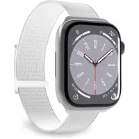 Puro Sport Apple Watch ranneke 42-49 mm, valkoinen