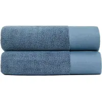 Juniper kylpypyyhe 70 x 140 cm 2-pakkaus North Sea Blue