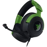 Razer Kraken V4 X, Langallinen, Pelaaminen, 20 - 20000 Hz, 310 g, Kuulokkeet, Musta, Vihreä (RZ04-05180200-R3M1)