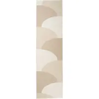 Pappelina Hill matto Vanilla/Beige/Cream 70 x 270cm
