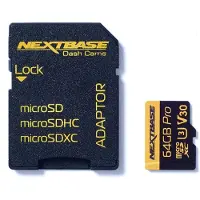 NextBase 64 Gt U3 Micro Sd muistikortti