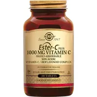 Solgar - Ester-C Plus 1000 mg C-vitamiini (180 tablettia)
