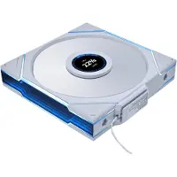 Lian Li UNI FAN TL-LCD Wireless Reverse 140 tuuletin, valkoinen