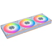 Lian Li UNI FAN CL WIRELESS, 120 mm, nestelaakeri, PWM RGB -tuuletinsarja, 3 kpl, valkoinen