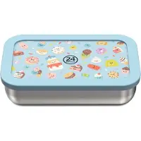 24Bottles Snackbox Sweet Friends - Sininen