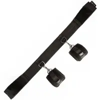 Sei mio Spread The Love Ankle Spreader Bar With Wrist Cuffs