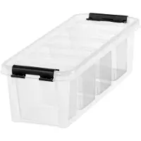 Orthex SmartStore Classic 3,5 L -säilytyslaatikko kannella + 4 sisäosaa