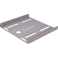 Axagon 2.5" SSD / HDD -kiinnike 3.5"-paikkaan - hopea